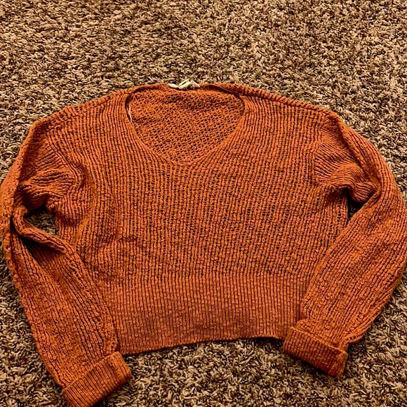 Billabong Sweaters - cute yellow pull over sweater